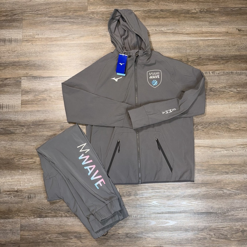 Mizuno Power Warm-Up Set Womens Small Custom-Branded Miami Wave Volleyball Club